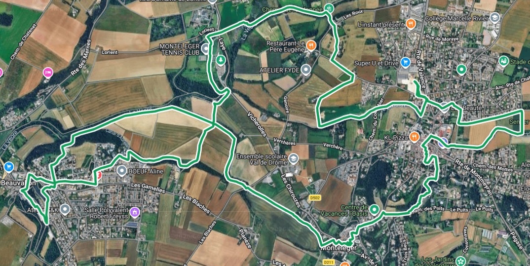 Parcours du 14km