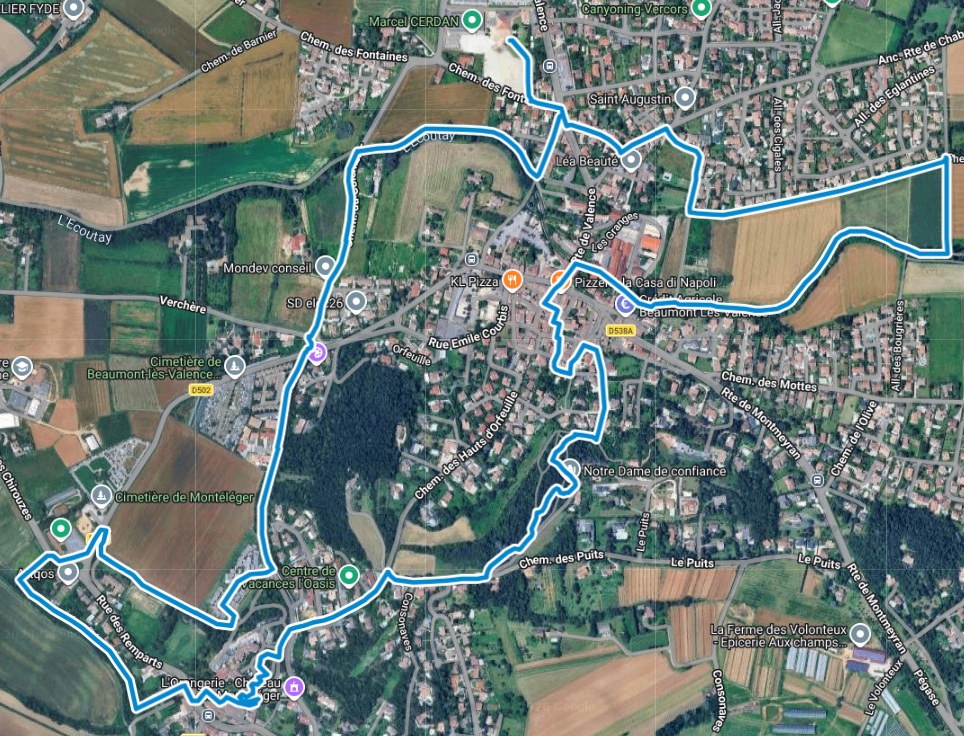 Parcours du 7km