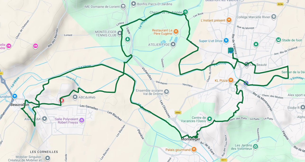 Parcours du 14km