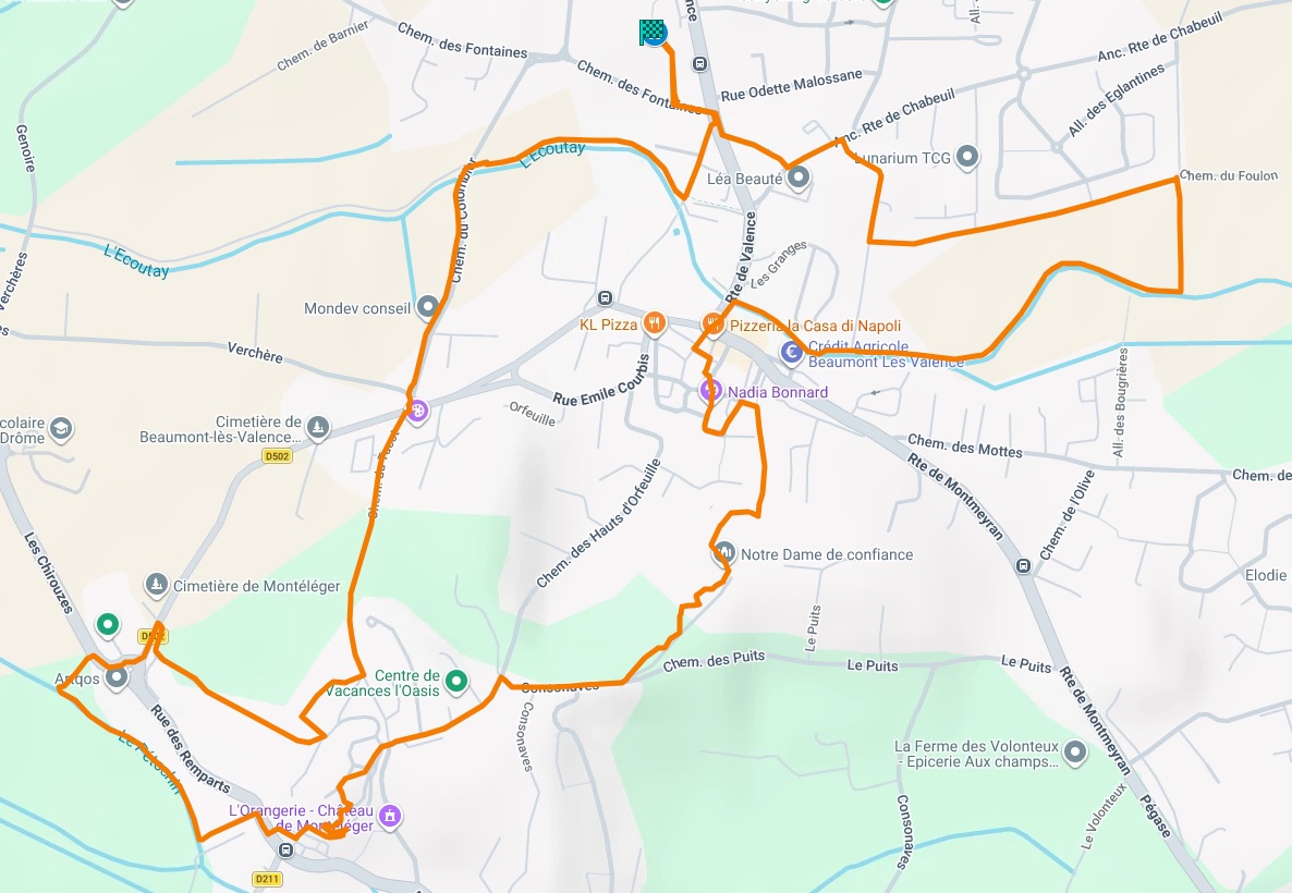 Parcours du 7km
